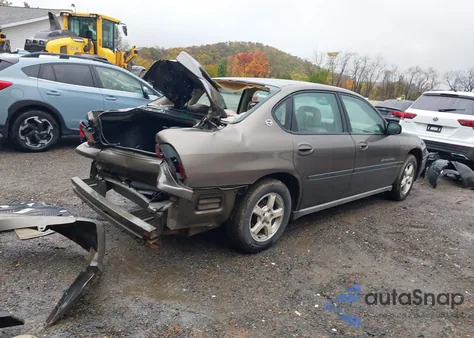 2003 Chevrolet Impala Ls z USA, uszkodzony, nr VIN 2G1WH52K039245057